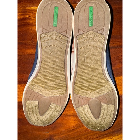 Grasshoppers Ortholite Women's Blue White Striped Nautical Loafer Shoes Size 10M - Picture 4 of 5